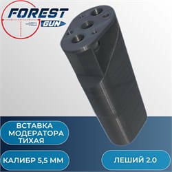 Вставка модератора Тихая , калибр 5,5 мм для Эдган Леший 2.0 / EDgun Leshiy 1928-3 - фото 16198
