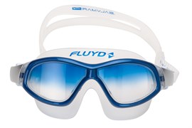 Очки для плавания FLUYD SPYDER Прозрачный силикон/синие линзы