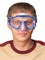 Маска Salvimar FULL VISION голубая рамка WB0288BL