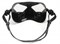 Маска Salvimar INCREDIBILE, черный силикон/прозрачные линзы 000078E