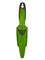 Нож ST-Atlantis, черное лезвие, ядовито-зеленый 400105G