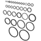 Резиновые кольца ЗИП РТИ для винтовки Леший 2  (полный комплект уплотнений) - фото 7507
